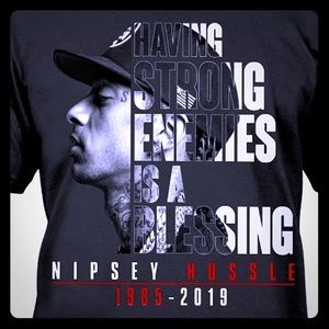 Nipsey Hussle tribute shirt